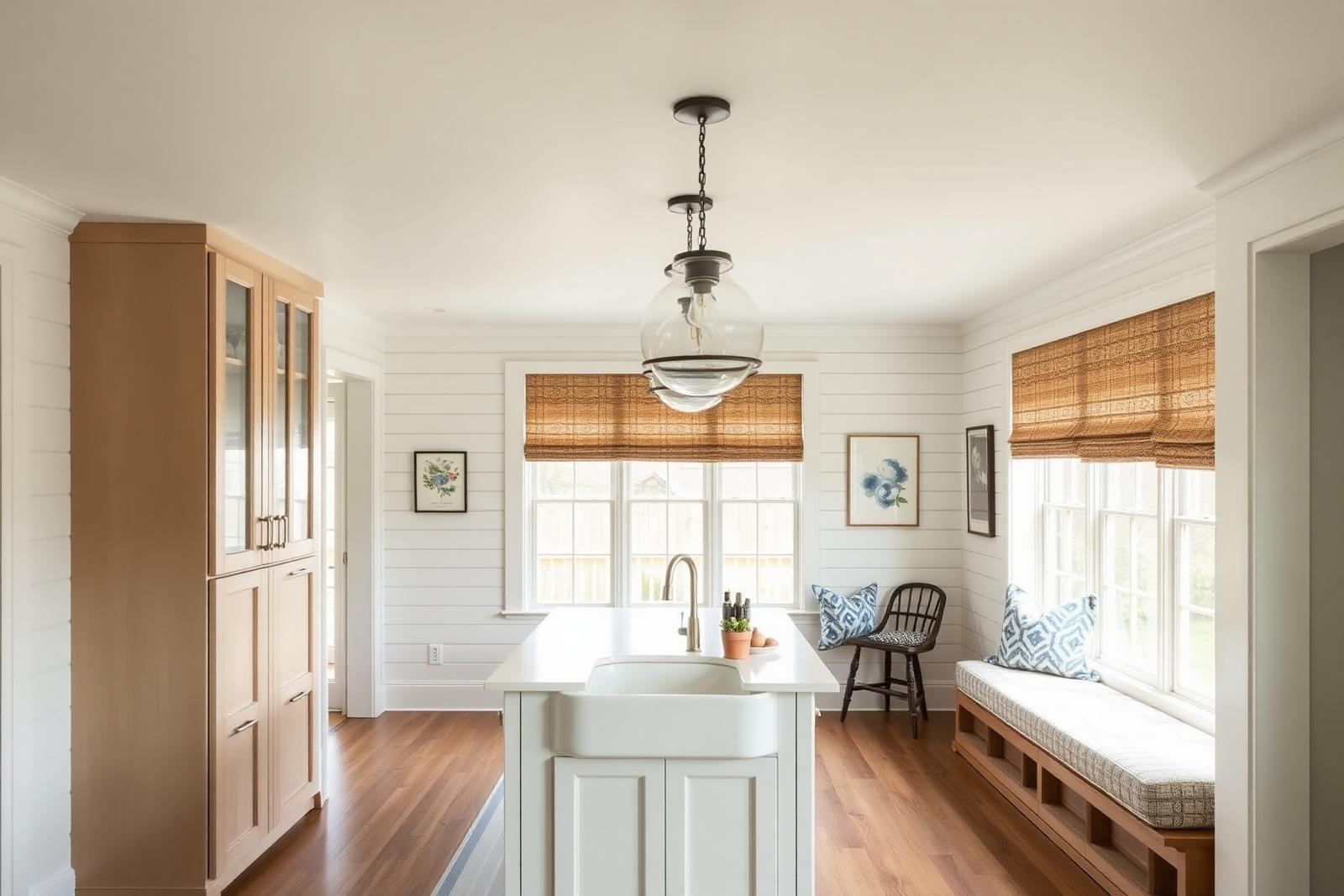 Shiplap Cottage Kitchen — Interiors project in Oriental, NC