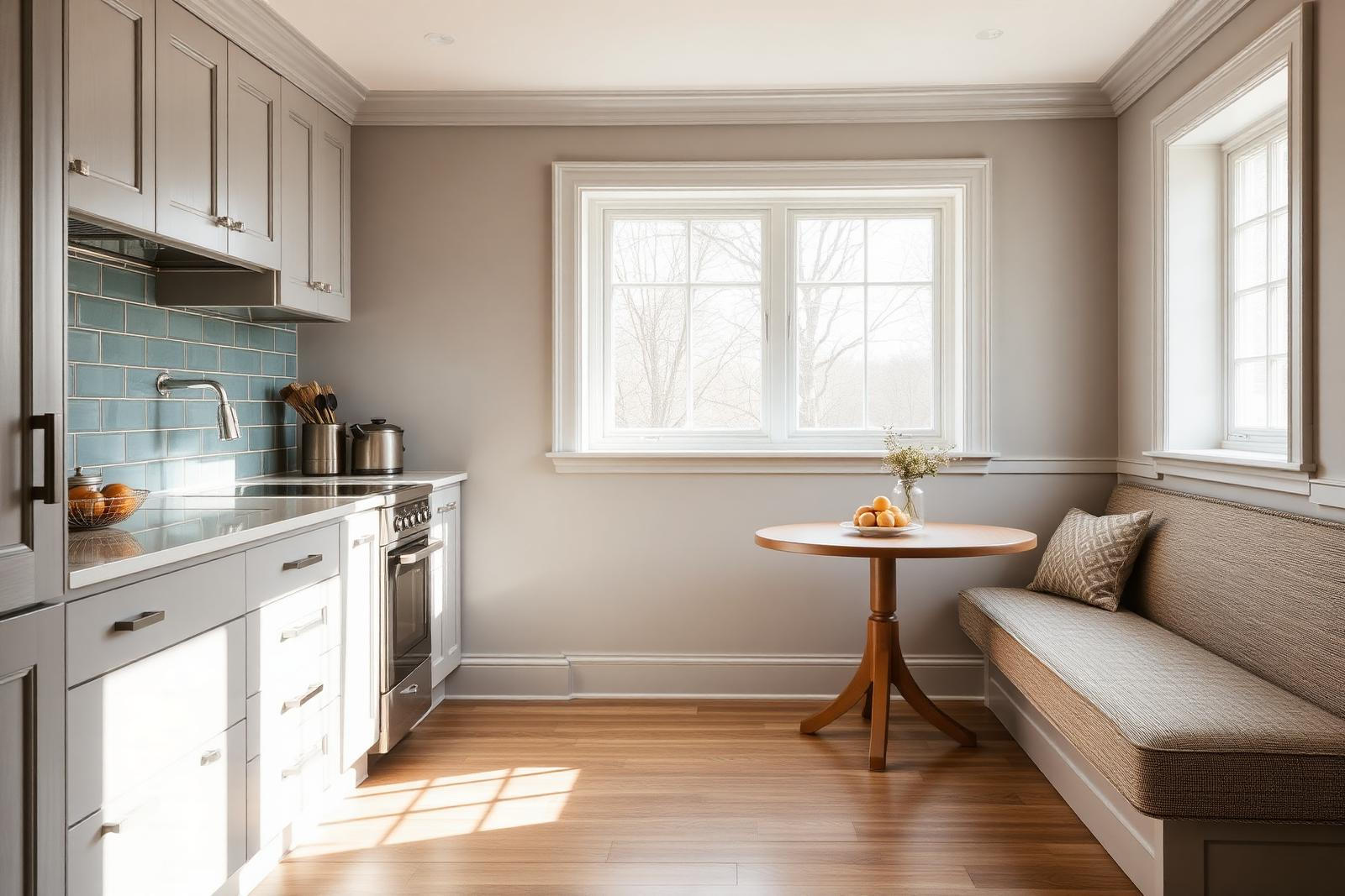 Morning Light Breakfast Nook — Interiors project in Trent Woods, NC